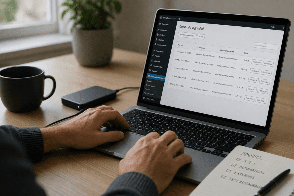 Copias de seguridad en WordPress la diferencia entre creer que las tienes y saber que funcionan