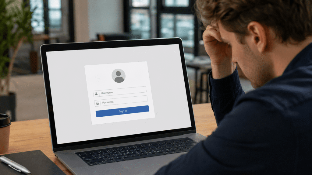 Escribes la contraseña y WordPress vuelve al login