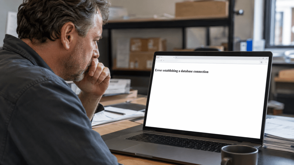 Error establishing a database connection