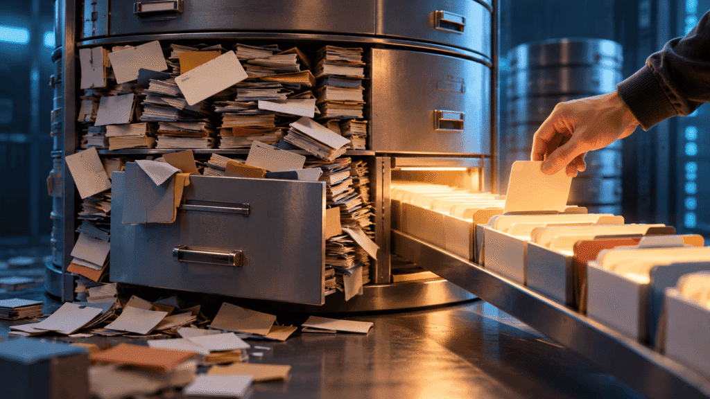 Opciones autoload de WordPress representadas como datos acumulados en una base de datos