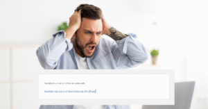 Ha habido un error crítico en esta web.